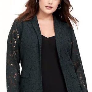 Lace blazer